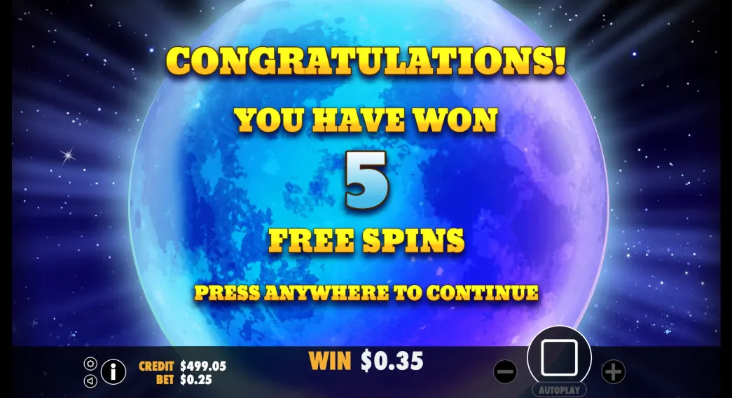 Wolf Treasure Free Spins